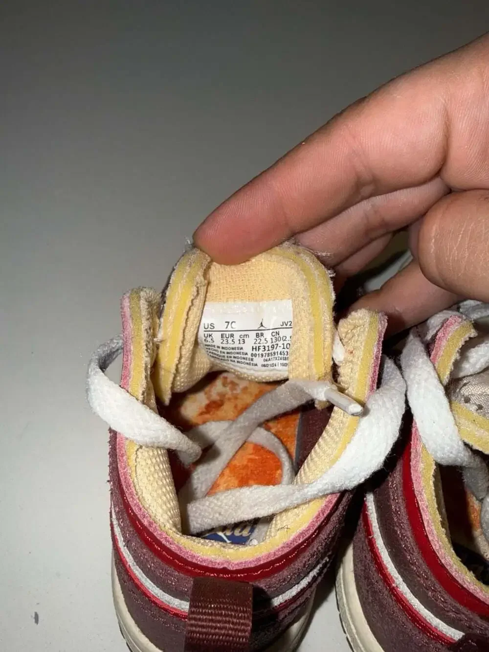 Nike Air Jordan 1 Mid TD 'Bread & Butter' Toddler Size 7C